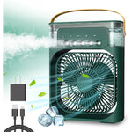 3 In 1 Air Cooler With Sun Protection Film Glass Film
