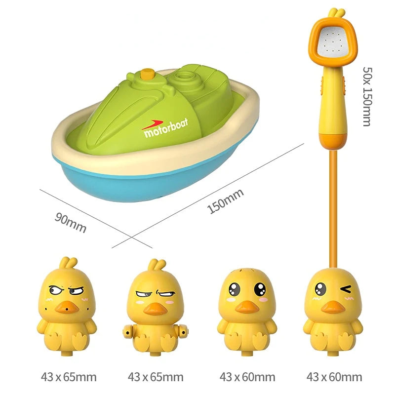 Baby Bath Duck Electric Water Spray Toy