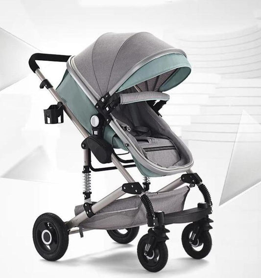 Premium Quality 3-in-1 Cozy Stroller In Brown, Grey, Red, Pink or Blue