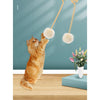 Hanging Spring Plush Ball Cat
